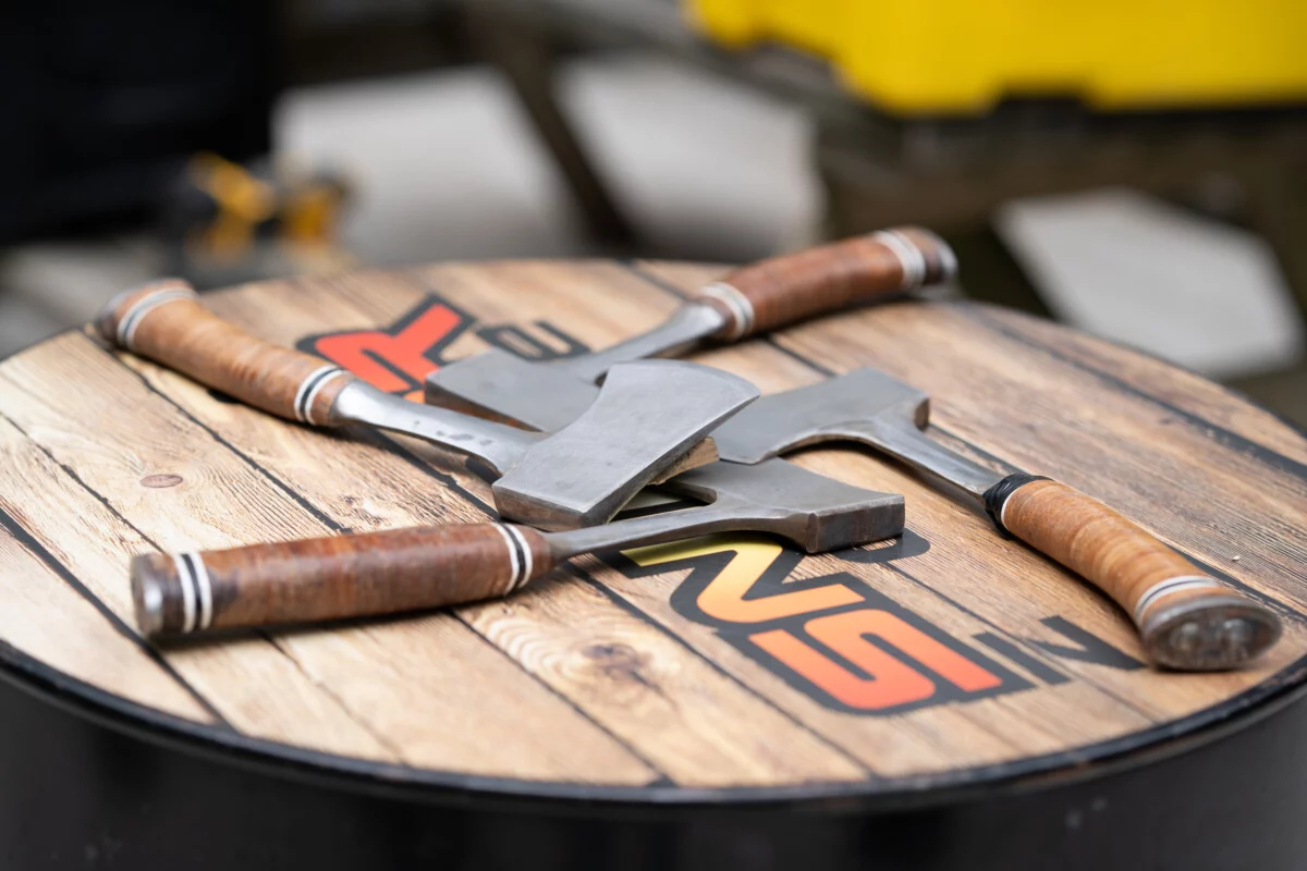 regroupement de hache