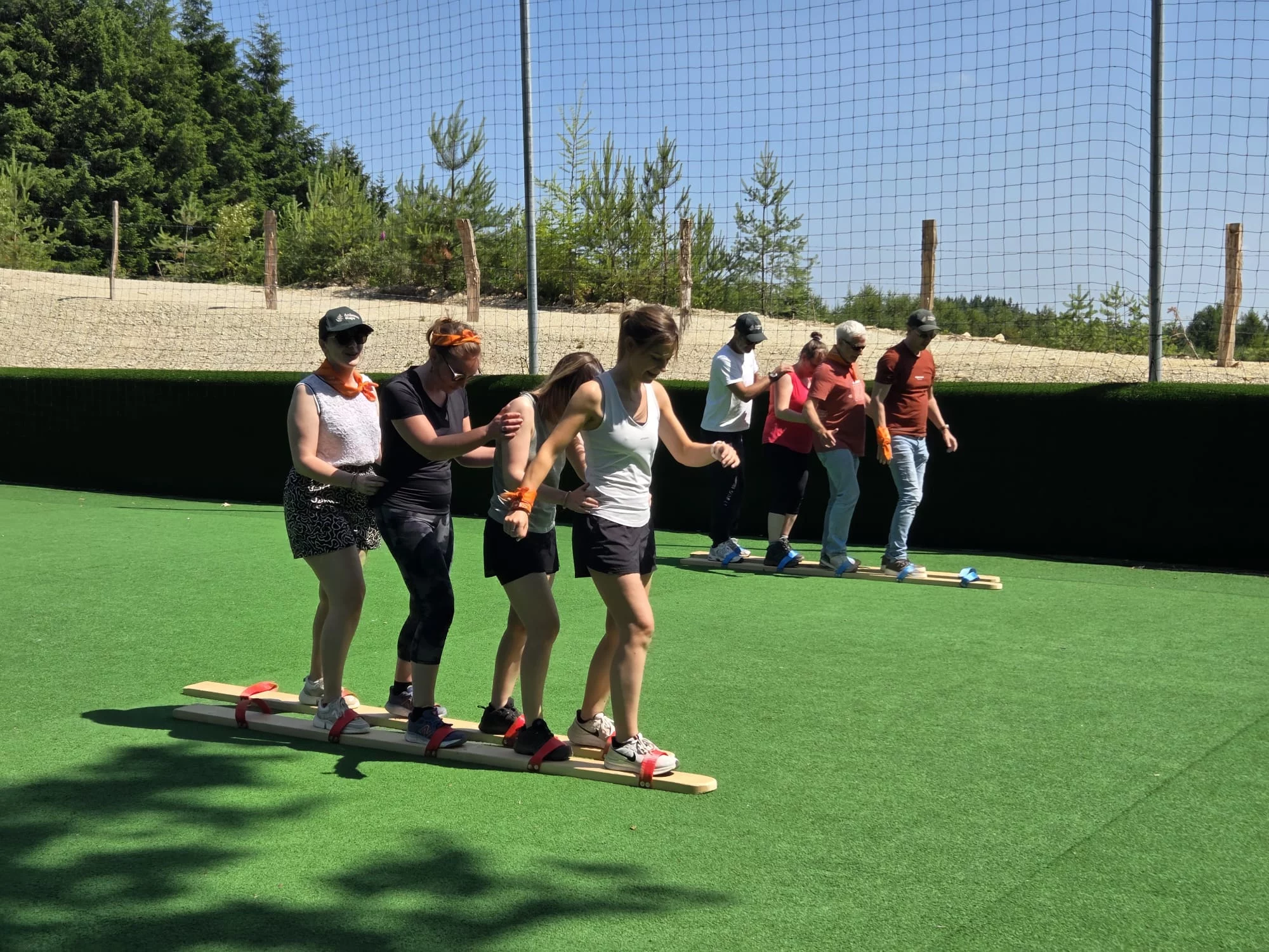 Teambuilding avec une activité olympiade