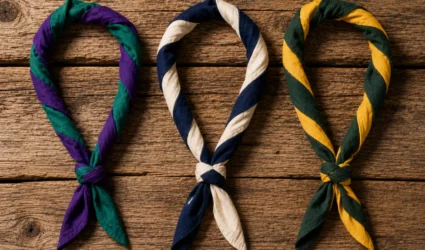 foulard de mouvement de jeunesse